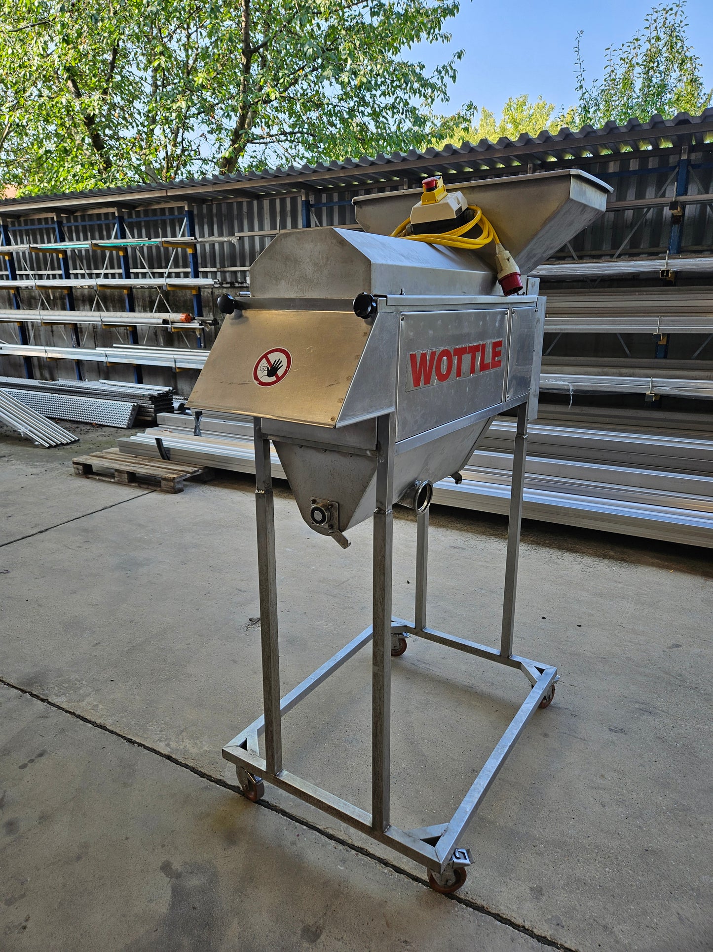 WOTTLE A1 Abbeermaschine, Bj. 2004