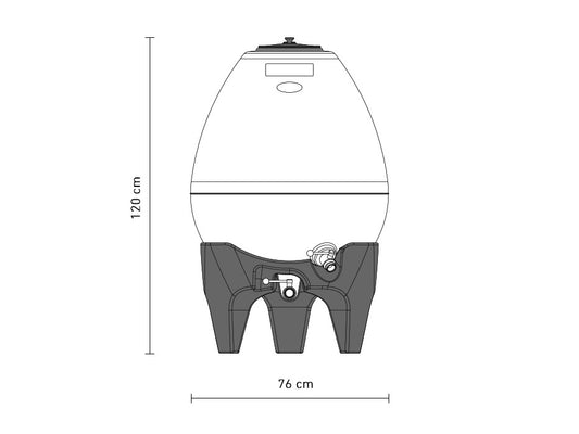 SPEIDEL Gärei Fermentegg 250l