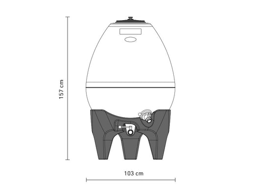 SPEIDEL Gärei Fermentegg 600l