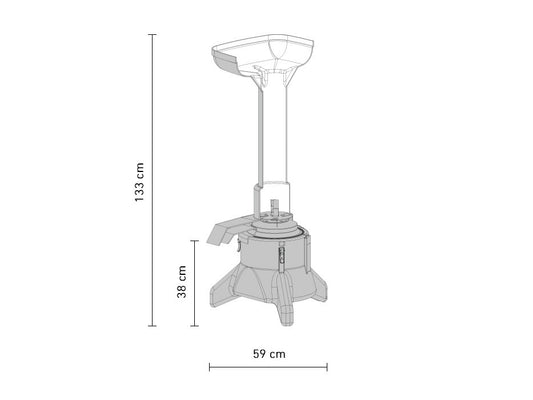 SPEIDEL Kernobstschneidemühle
