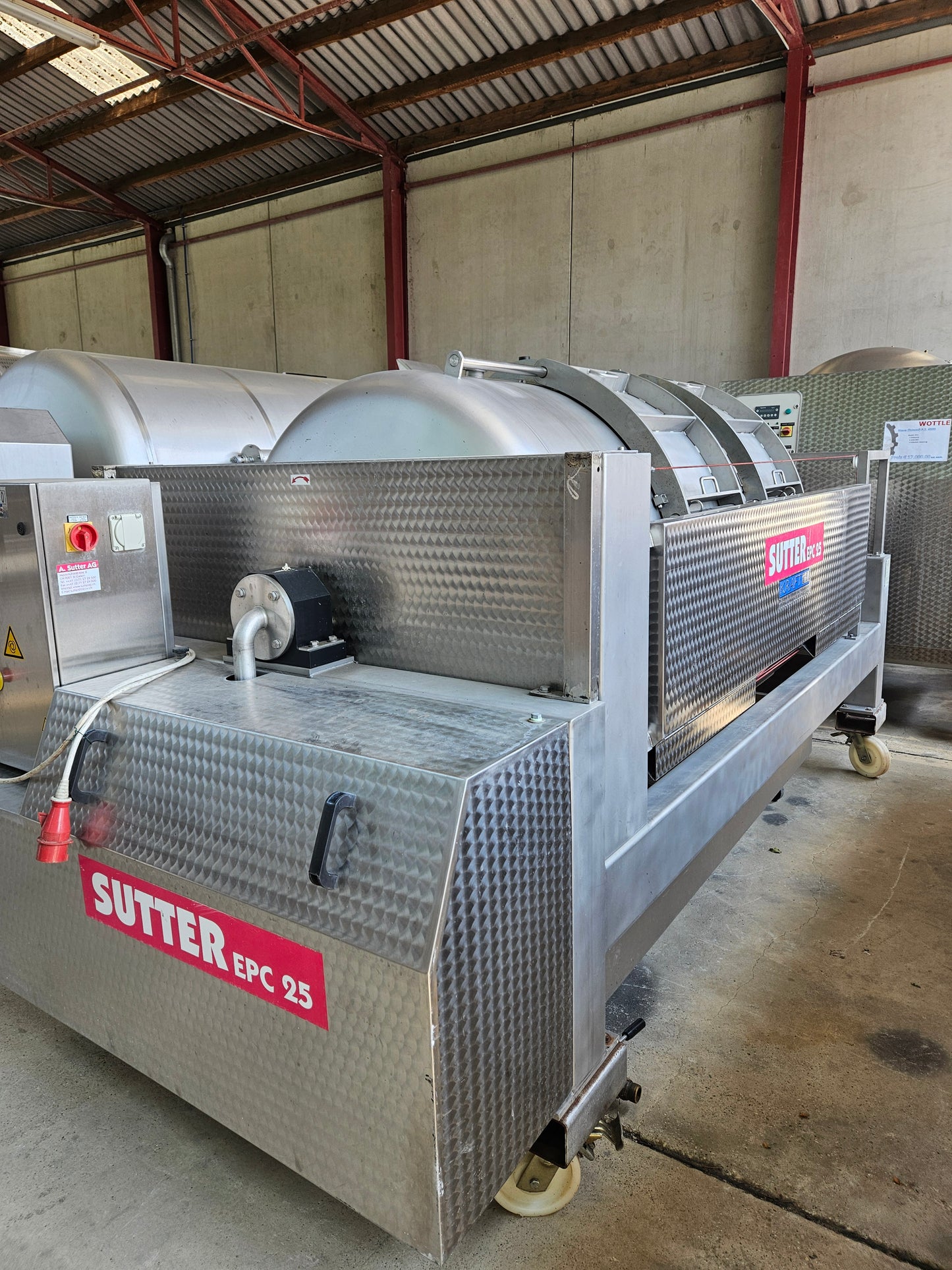 Sutter EPC-25G, Bj. 2002 Weinpresse