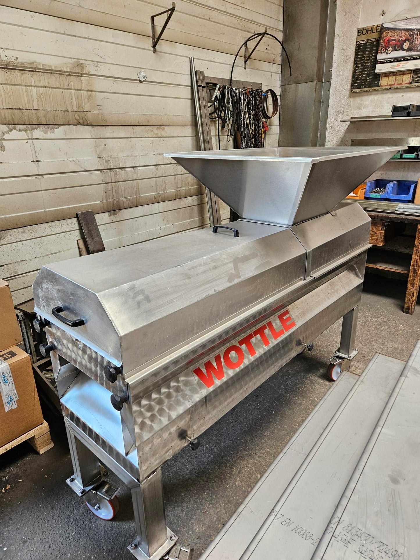 WOTTLE A2 Abbeermaschine, Bj. 2000