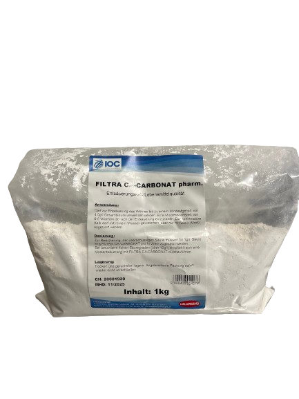 Filtra Ca-Carbonat pharm. 1 kg