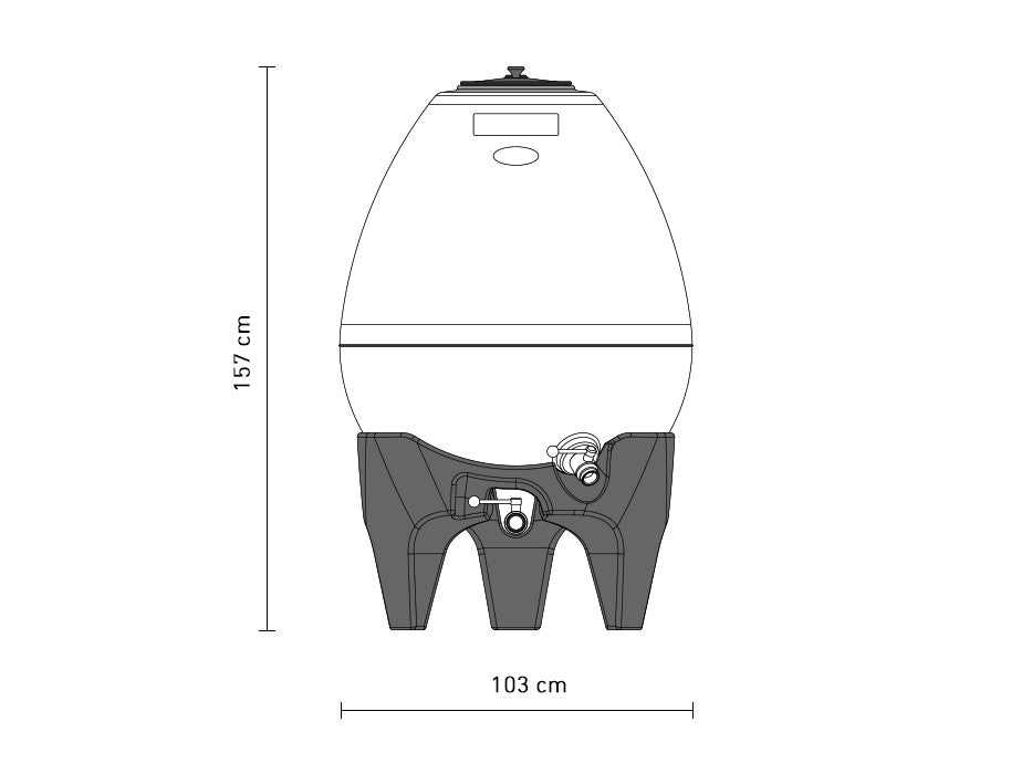 SPEIDEL Gärei Fermentegg 600l