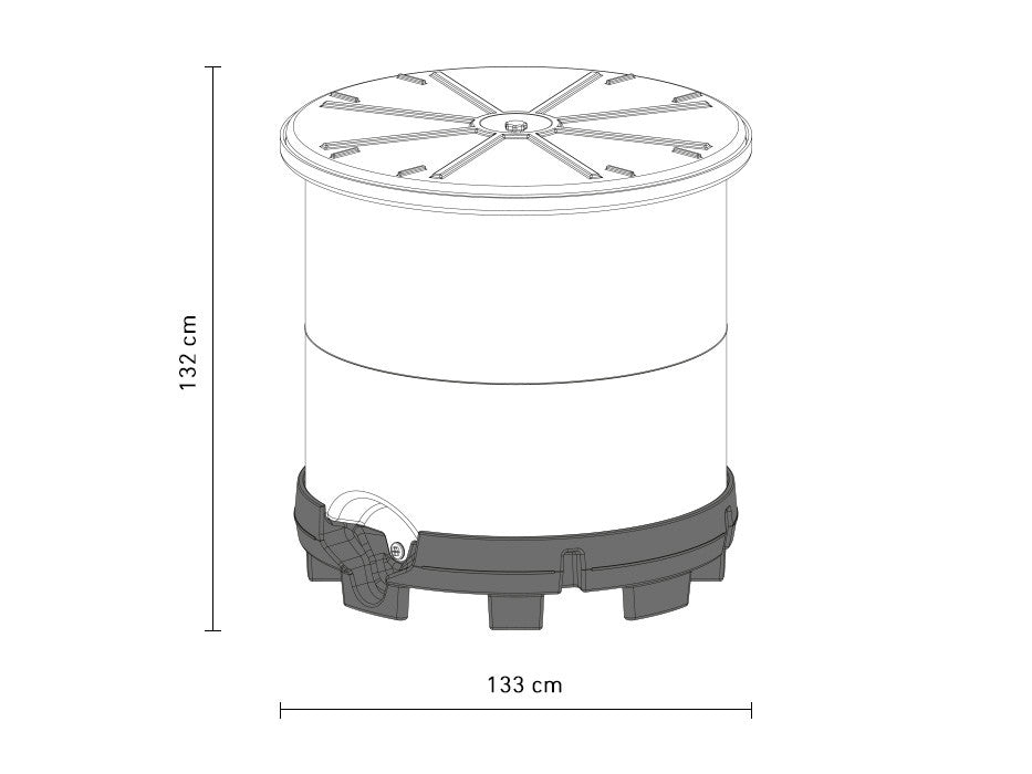 SPEIDEL Maischefass 1.000l